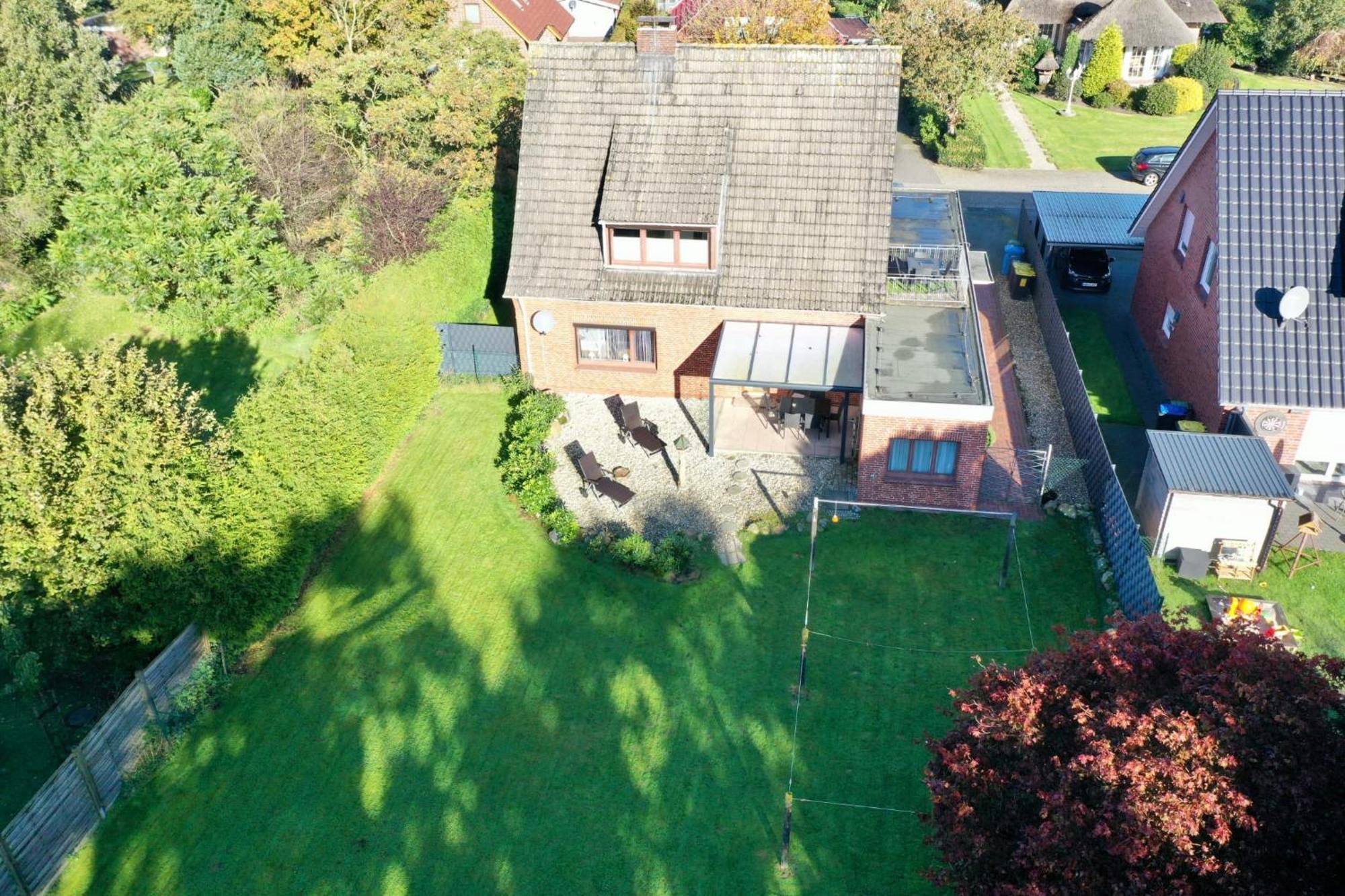 Moderne Ferienwohnung Brazil im EG mit eingezäuntem Garten und Terrasse in Südwestlage! Aurich  Exterior foto